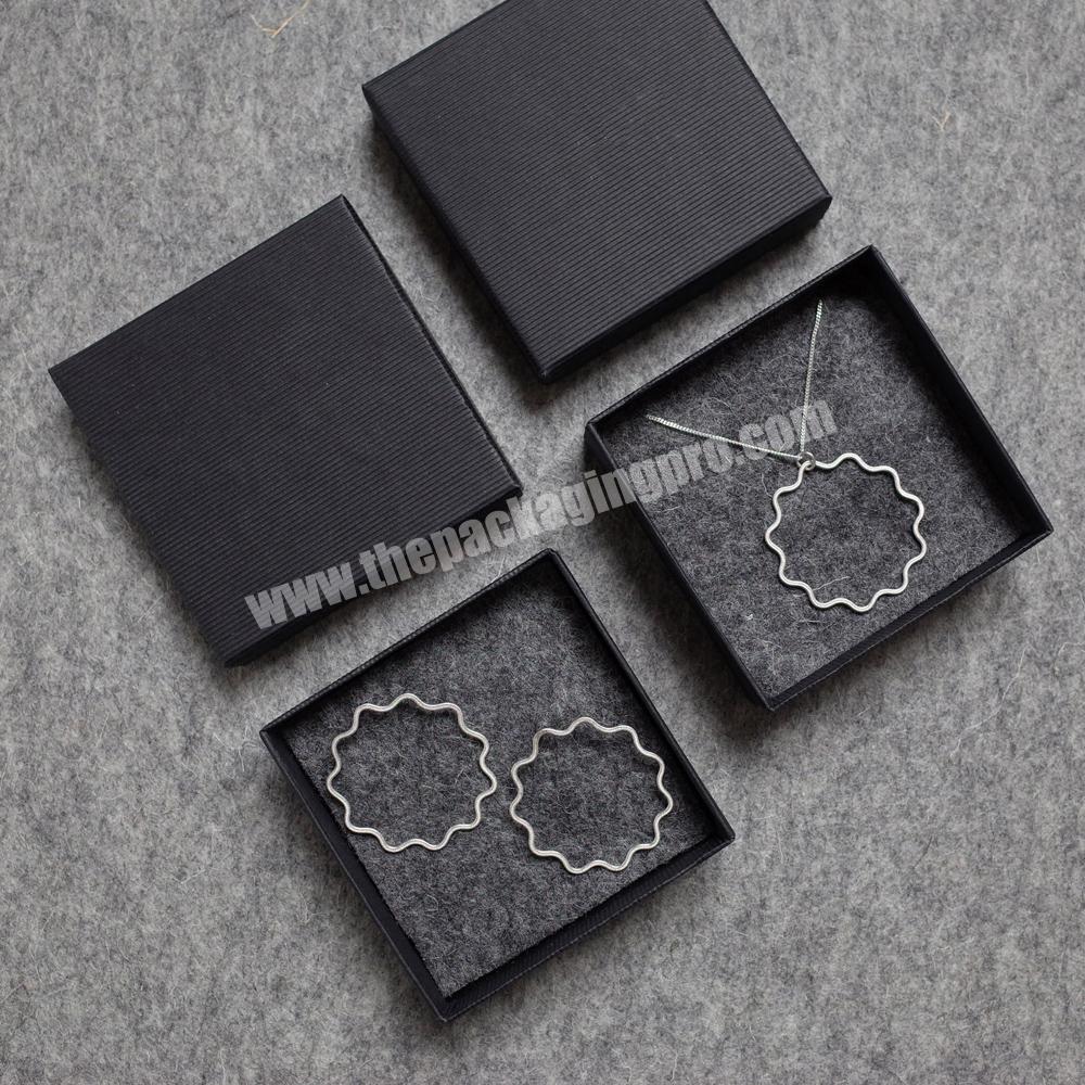 Custom Logo Paper Cardboard Personalized Small Drawer Jewelry Hoop Earring Boxes Packaging Bulk Schmuck