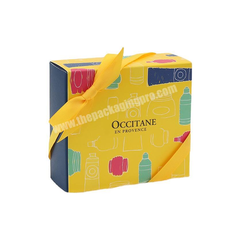 Custom Logo Paper Cosmetic Hand Cream Box Cosmetics Packaging Paper Box