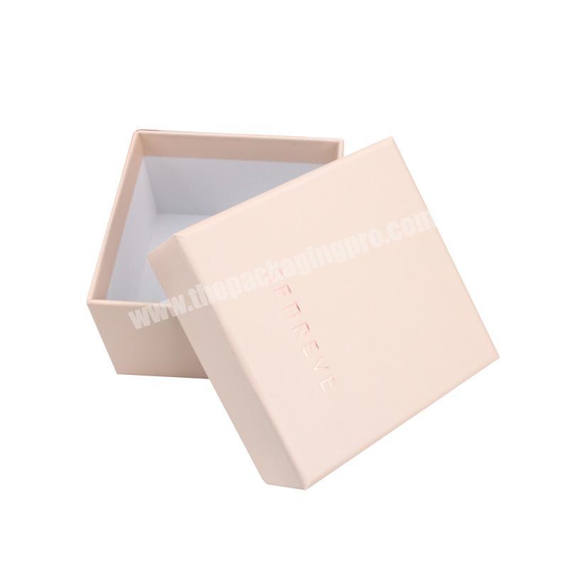 Custom Logo Printed Jewelry Clothing Shoes Packaging Lid And Base Rigid Paper Gift Box