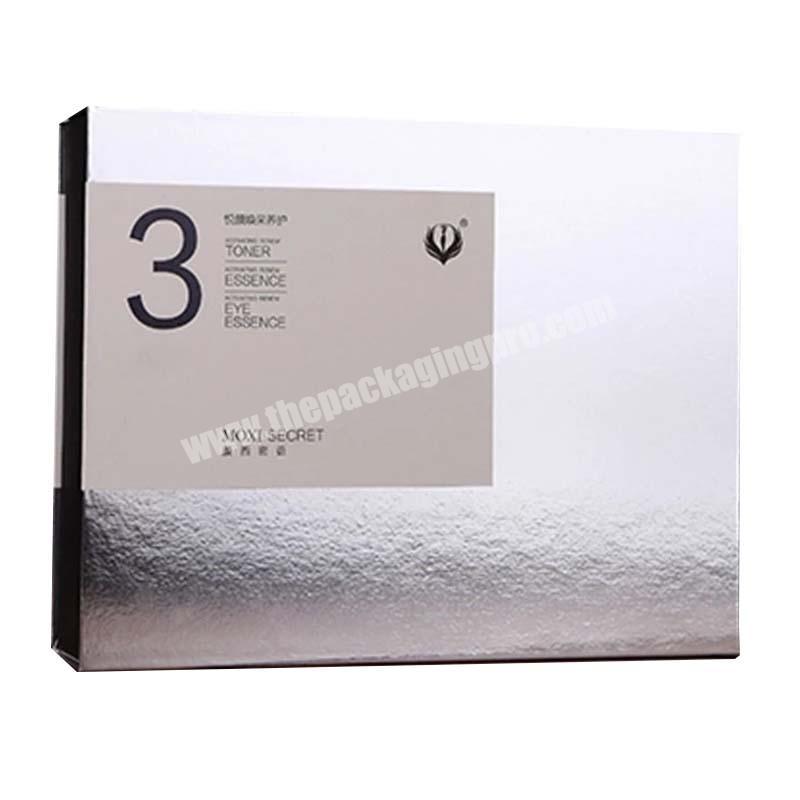 Custom Logo Printed Luxury Design Gift Packaging Box  cardboard magnetic box for Personal Care
