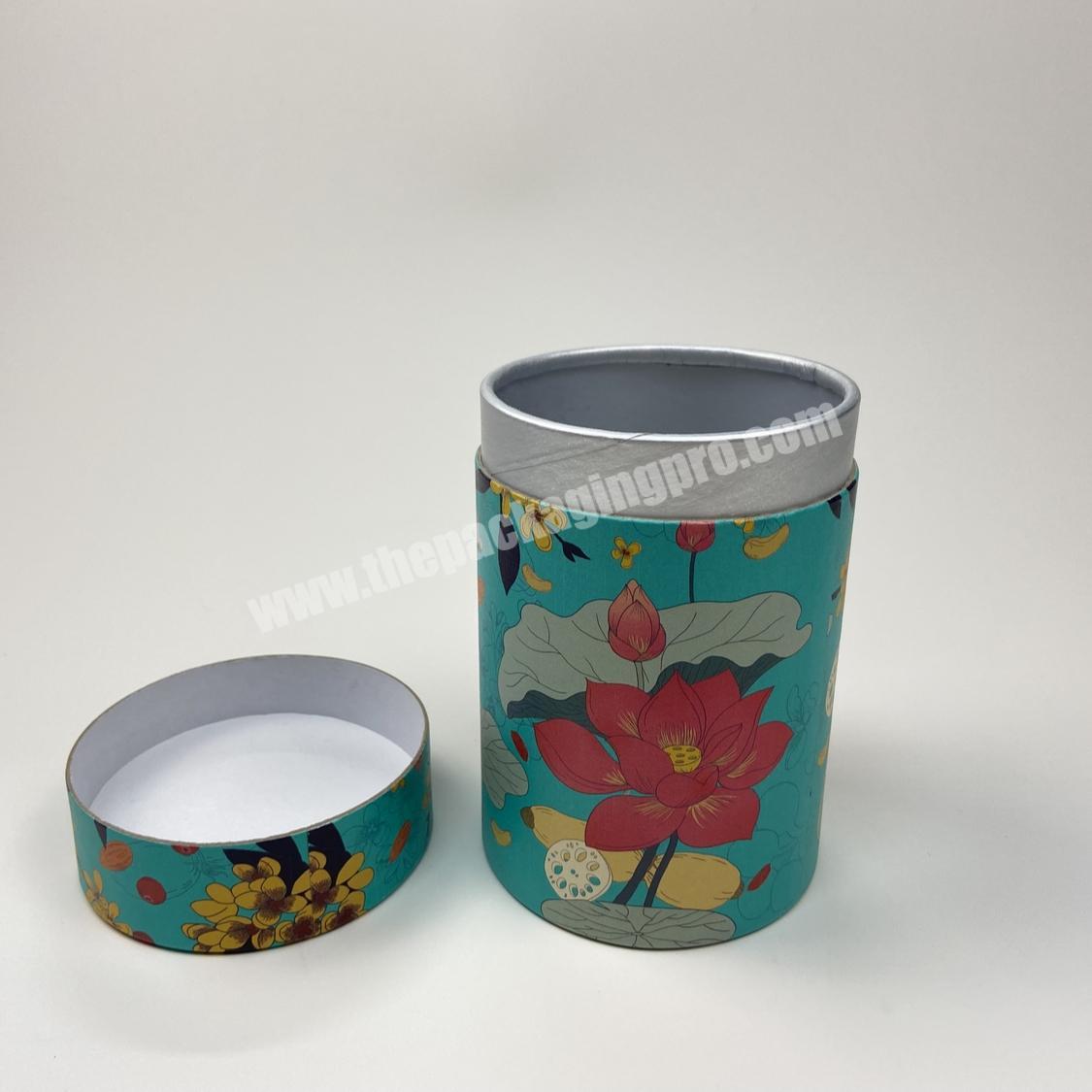 Custom Logo Small  Packaging,Eco Friendly Cylinder Packaging paper round tube