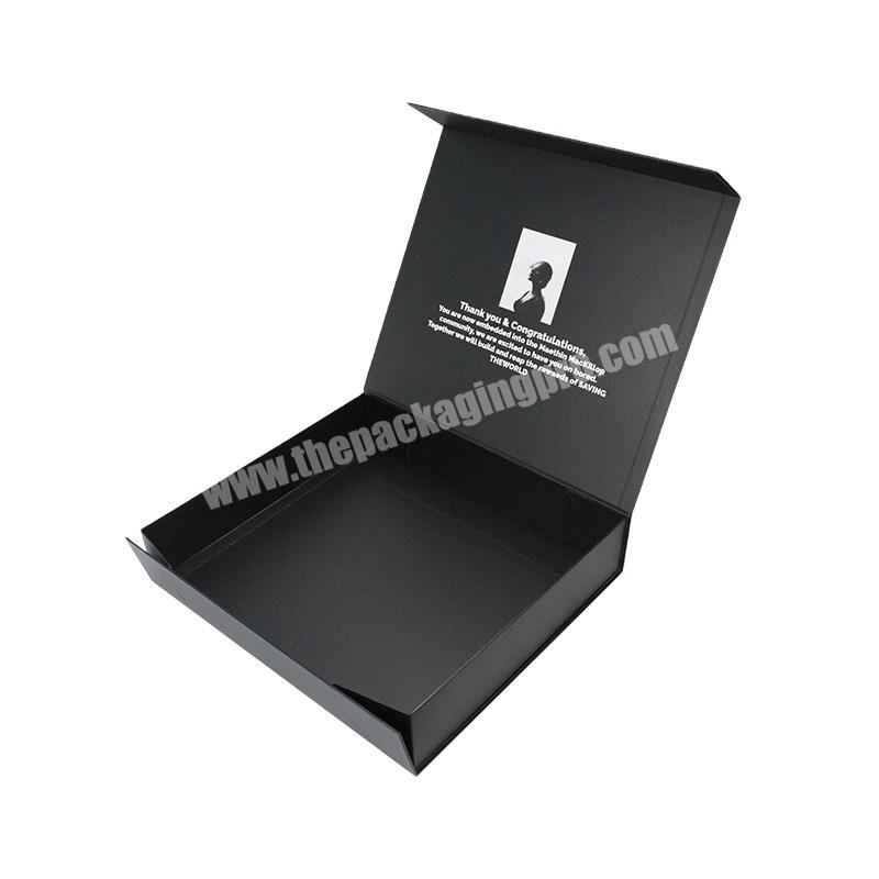 Custom Luxury Big Collapsible Packaging Magnetic Closure Gift Paper Box