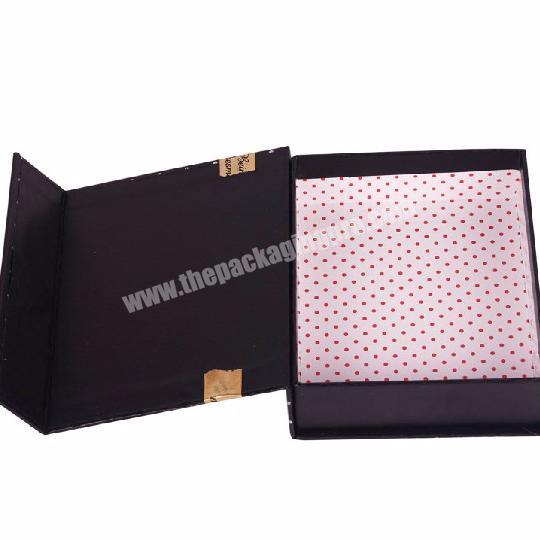 Custom Luxury Closure Folding Paper Flat Magnetic Box, Cheap Wholesale High Quality Small Gift Package Box