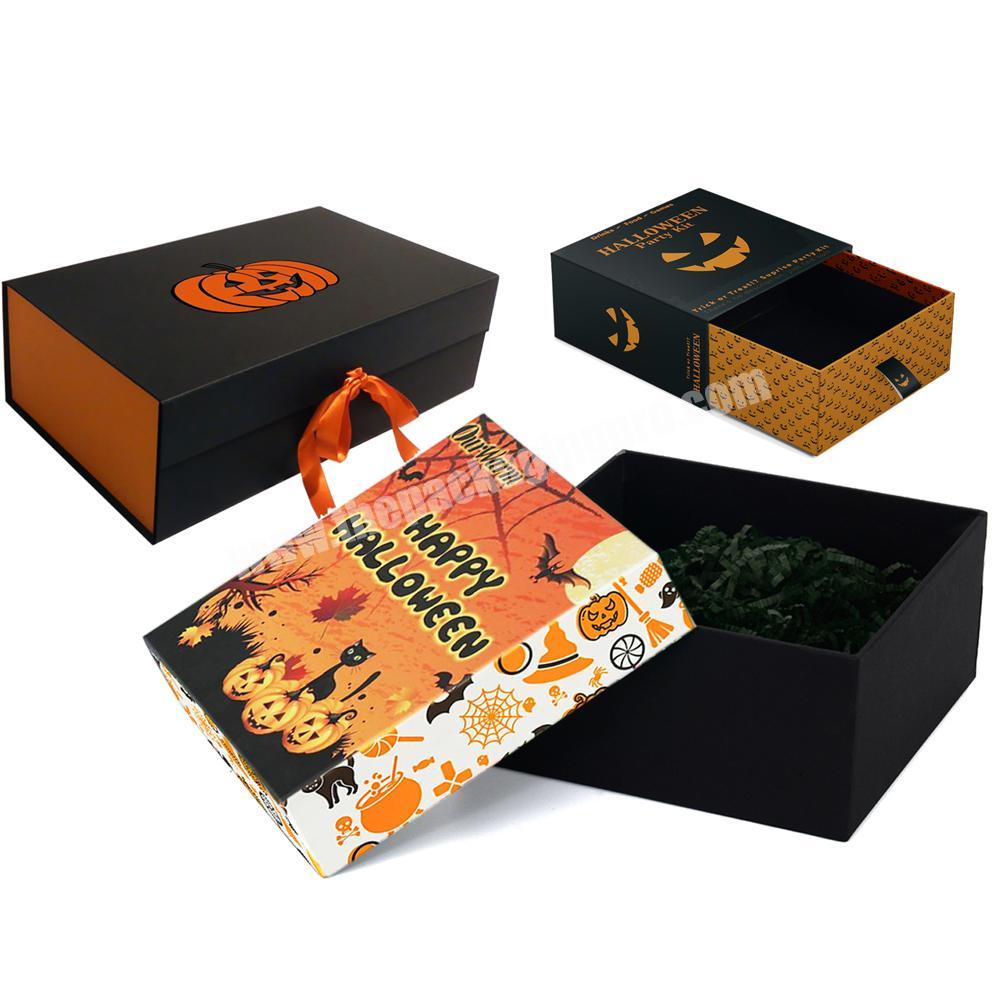 Custom Luxury Halloween Paper Box Cardborad Halloween Packaging Gift Boxes