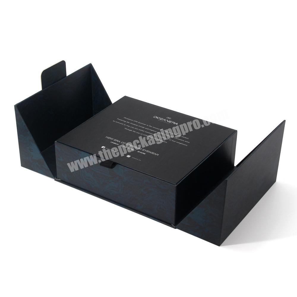 Custom Luxury Magnetic 2 Two Double Door Gift Packaging Box With Logo