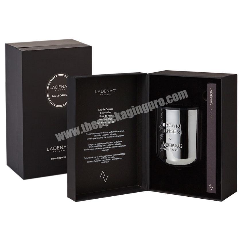 Custom Black Candle Boxes, Wholesale Price | The Candle Packaging
