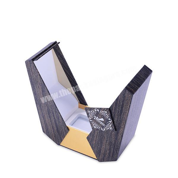 Custom Luxury Pyramid Shaped Unique Perfume Candle Packaging Rigid Cardboard Paper Box manufacturer
