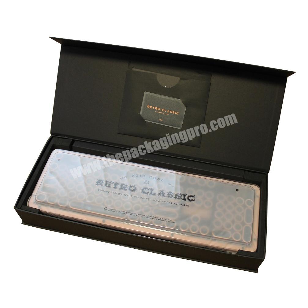 Custom Luxury Rigid Paper Computer Keyboard Packaging Keyboard Packing Box