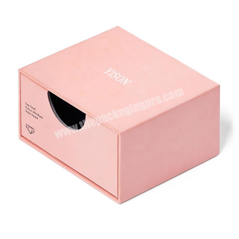 Custom Luxury scatola rosa Magnetic Yeezy Socks Packaging Gift Socks Packaging Box