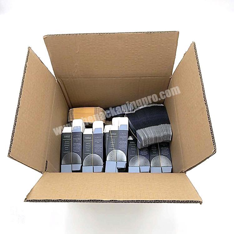 Custom Moving Cardboard Corrugated Carton Packing Shipping Brown Kraft Paper Packaging Box