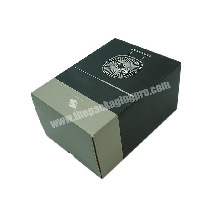 Custom Paper Box Packaging Recyclable Corrugated Board Paper Small Toy Electric Fan Outer Packaging Box