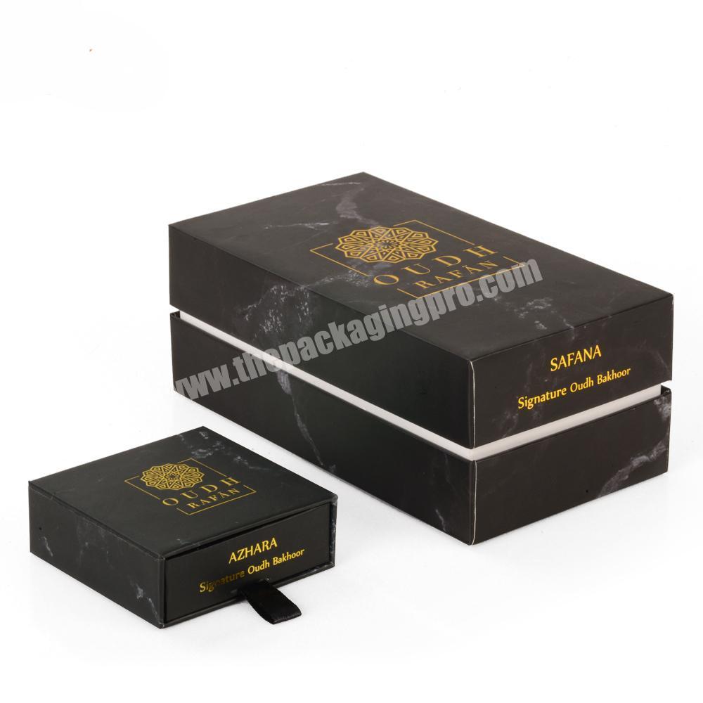 Custom Perfume Gift Box Marble Perfume Packaging Box For Perfume