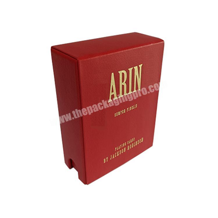 Custom Personalized Gold Foil Luxury Gift Products Packaging Box High Quality PU Jewelry Gift Box