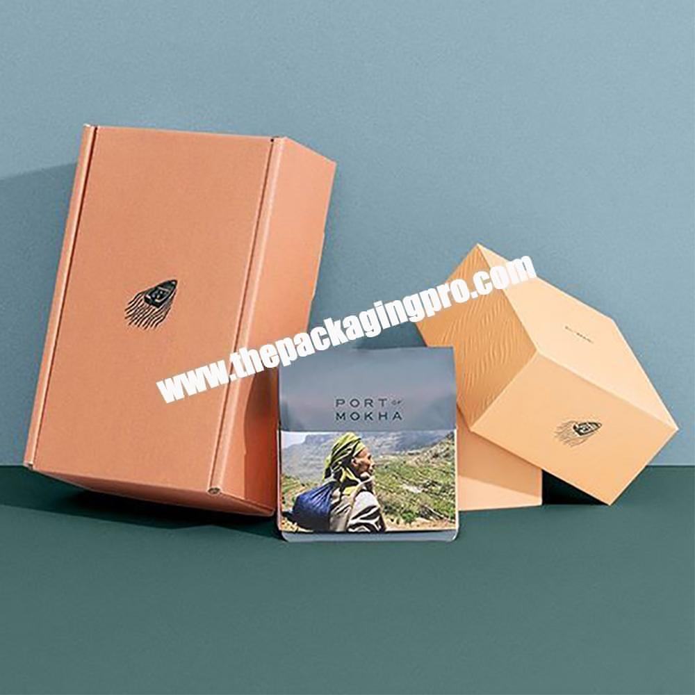 Customized Corrugated Cardboard Paper Candle Jar Packaging Mailer Postal Shipping Box