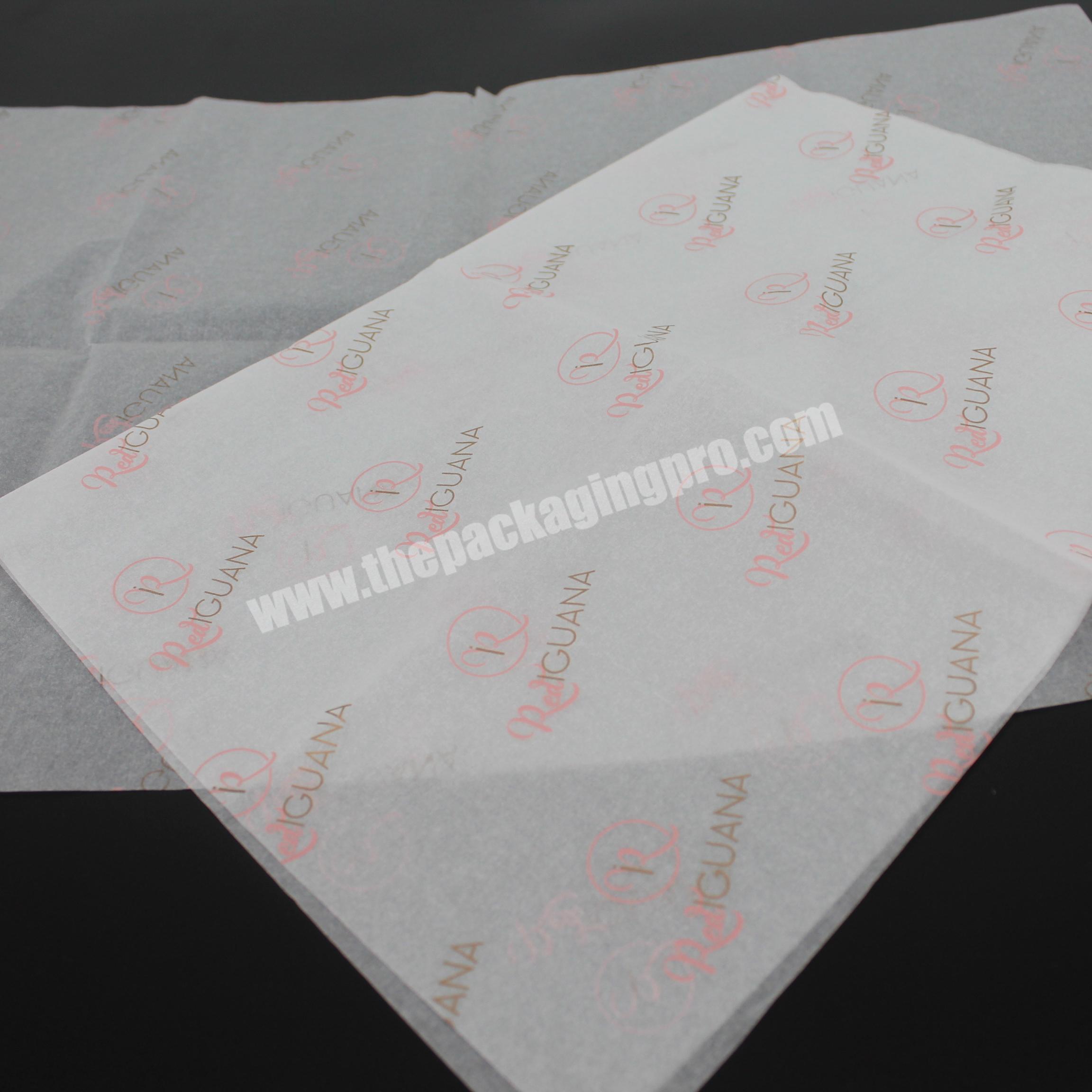 Custom Printed Logo Gift Tissue Paper Clothes Shoes Wrapping Tissue Packing Wrapping Tissue Paper Packaging