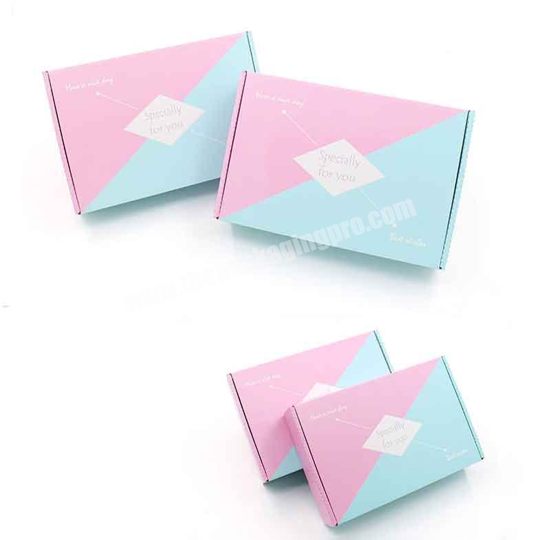Custom Printed Luxury Paper Cardboard Folding Boxes Design Your Logo Packaging shipping box