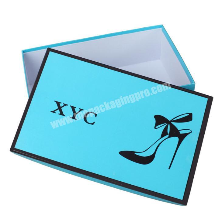 Custom Printing Logo Fold Corrugated Shoe Box Packing Box