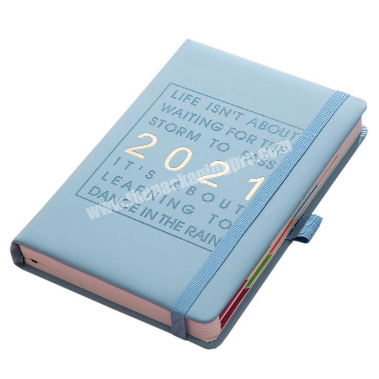 Custom Printing Personalizada Designer Leather Diary Agenda Notebook  Agenda Planner De Cuero Personalized