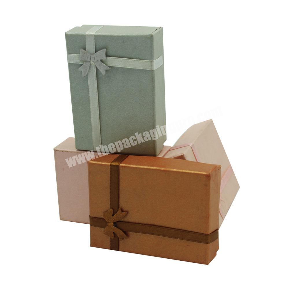 Custom Ring Box Jewellery Packaging Box Cardboard Jewelry Gift Box