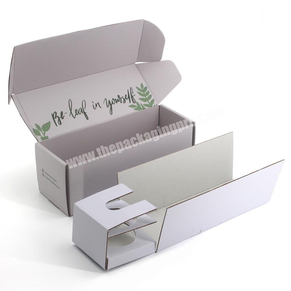 Custom Small Corrugated Plant Gift Packaging Boxes For Plants