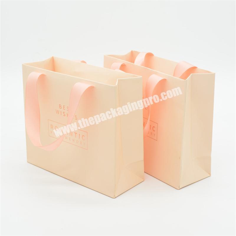 Wholesale Luxury Custom Design Biodegradable Shopping Custom Print Paper Bag