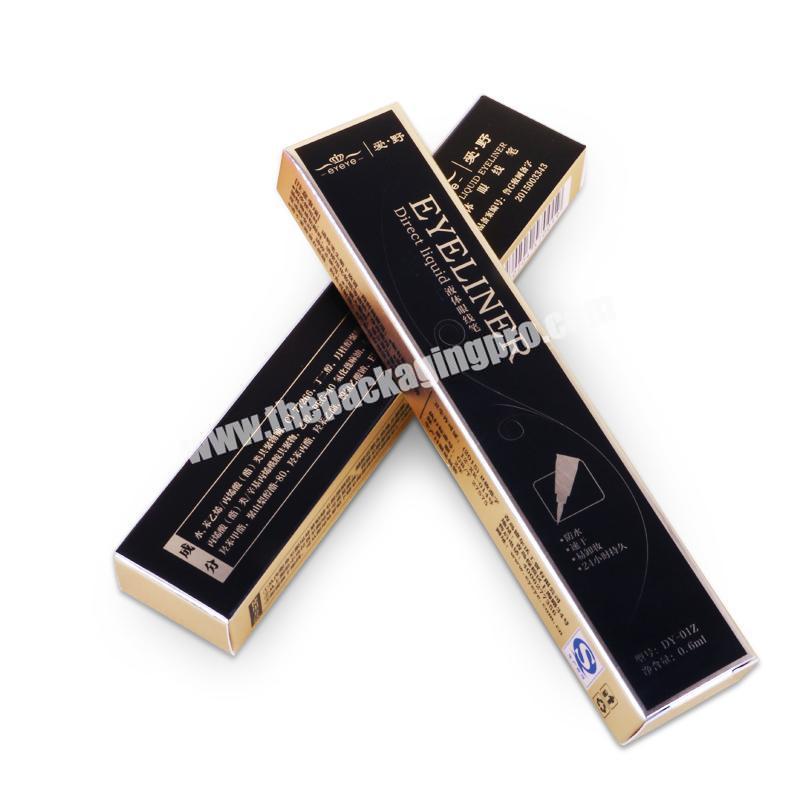Custom cosmetic product packaging skin care box packing for mascara packaging