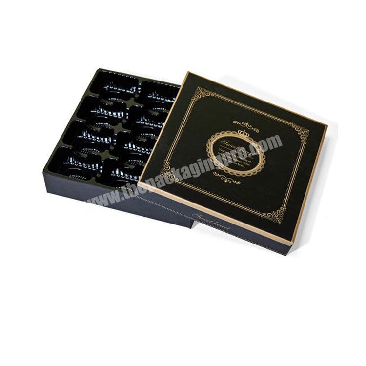 Custom delicate appearance kraft kit kat wedding chocolate favor truffle paper bar box with inserts luxury packaging guangzhou