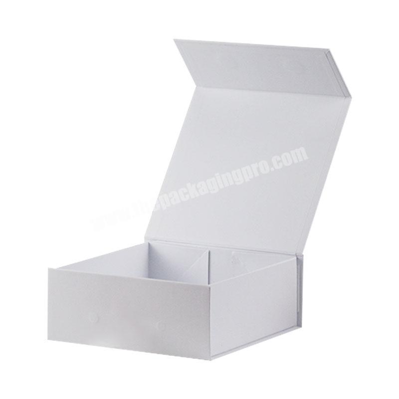 Custom eco friendly plain white handmade soap wrapping box for gift pack