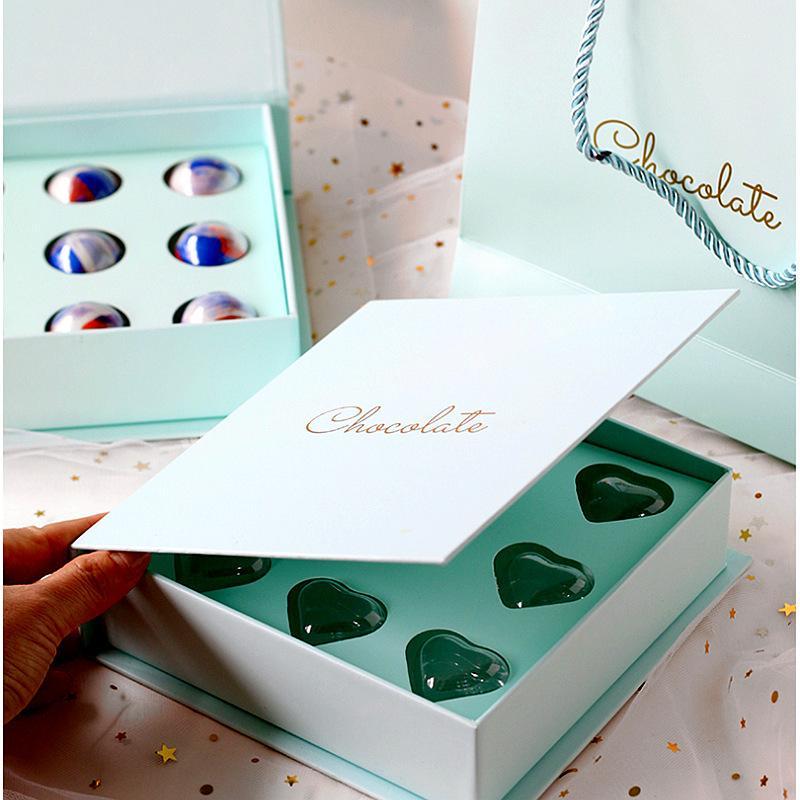 Custom foldable magnetic closure paper marriage candy chocolate packaging boxes cardboard folding gifts box for sweets