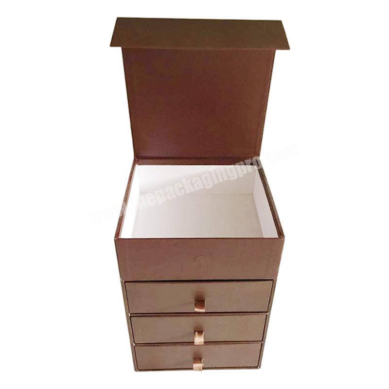 Custom  jewelry drawer type storage gift box