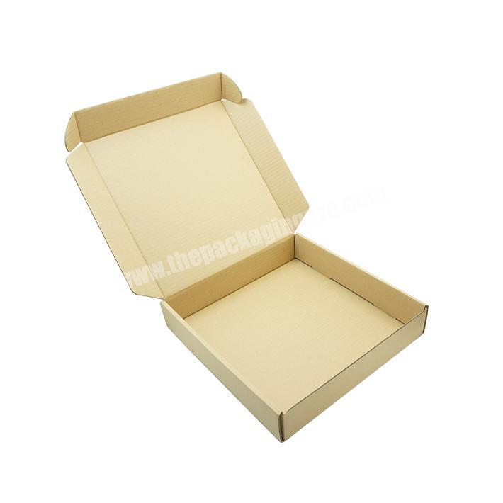 Custom logo high quality eco-friendly paper Wholesale package mail boxes corrugated printed paper pizza box