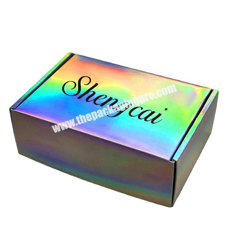 Shipping Boxes,Corrugated Mailer Boxes,Cosmetic Packaging Box Holographic Packaging Box Mailers Holographic Box