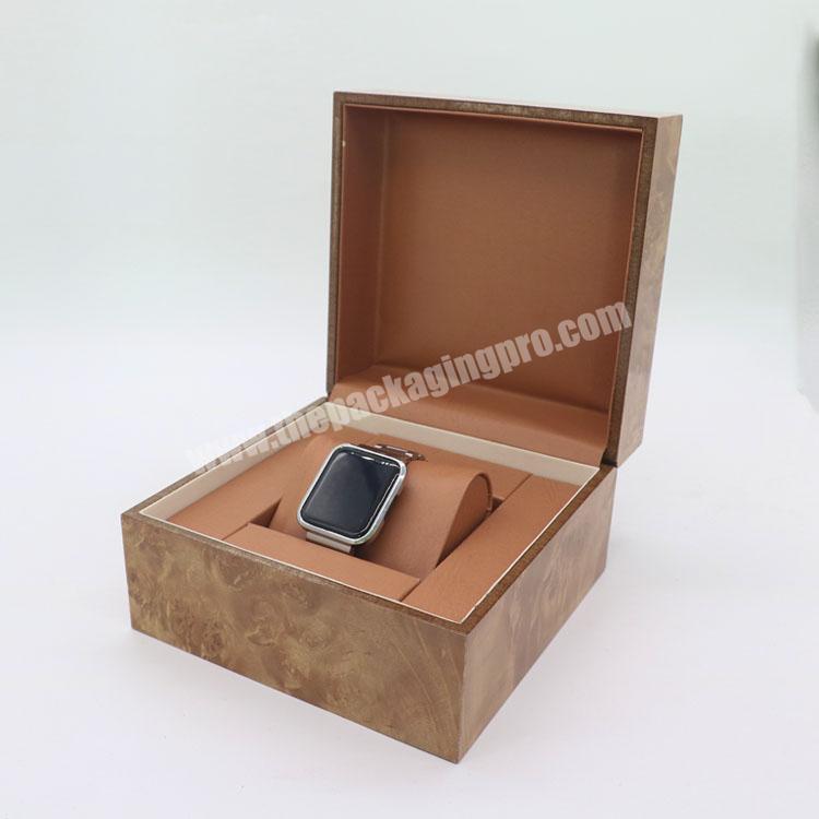 Custom logo watch box packaging luxury premium quality watch storage box for sale