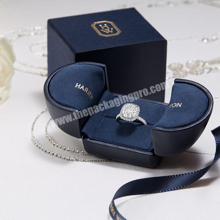 Custom luxury velvet jewelry packaging ring necklace pendant box cajas para joyeria earring boxes jewellery bracelet jewelry box