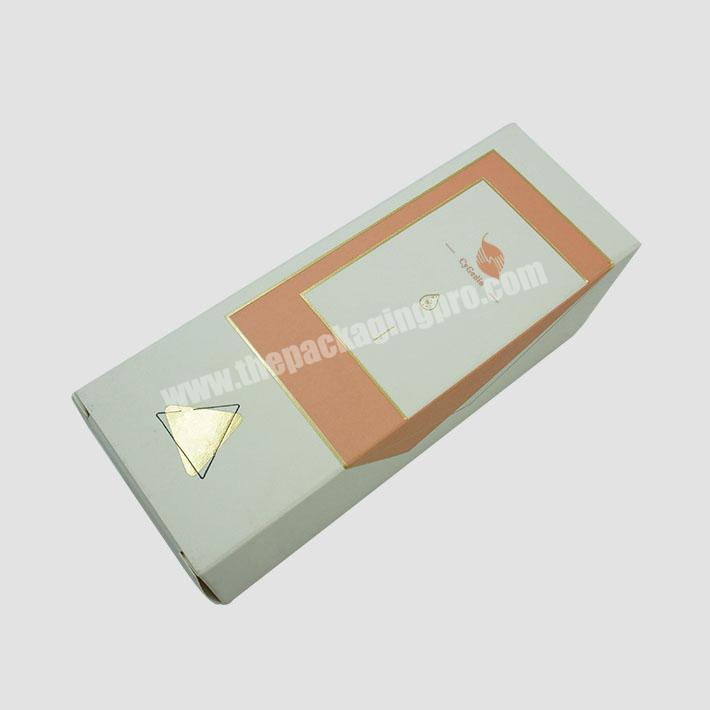 Custom paper cosmetic box packaging, Dongguan coated paper packing box for nutritive skin care product