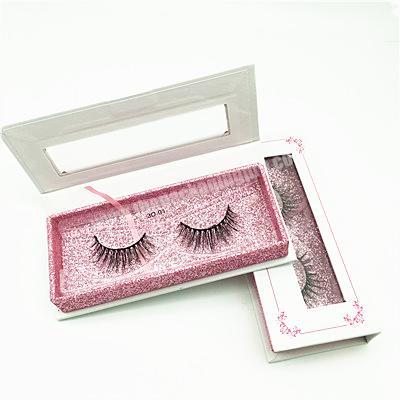 Custom paper empty 25mm 27mm 30mm mink lashes eyelash packaging box bulk order eyelash magnetic case gift box