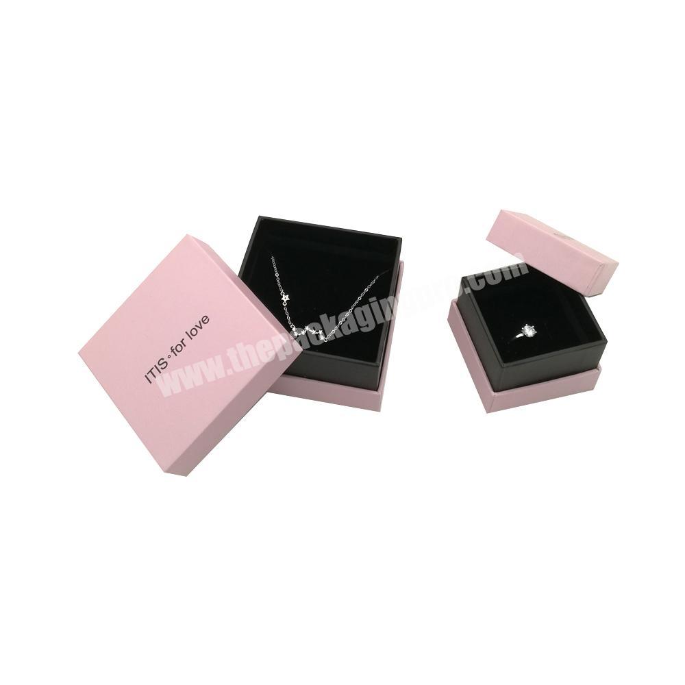 Custom print cardboard gift packaging earing box