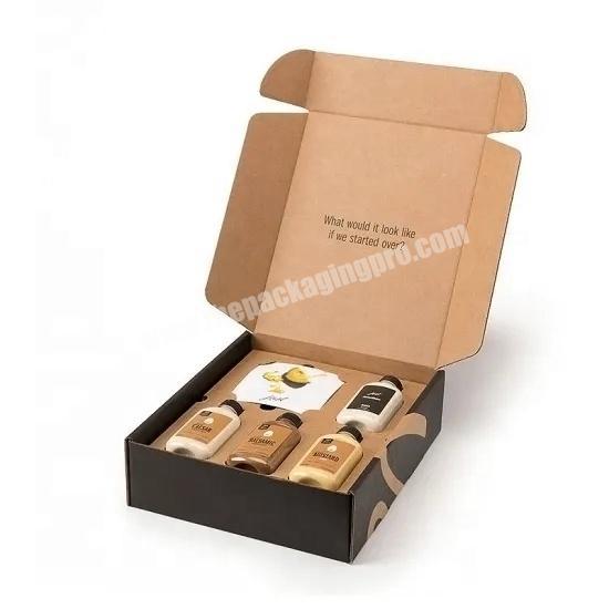 Custom printed colored eco friendly mailer box, Cardboard carton apparel clothes packaging Subscription boxes for make up
