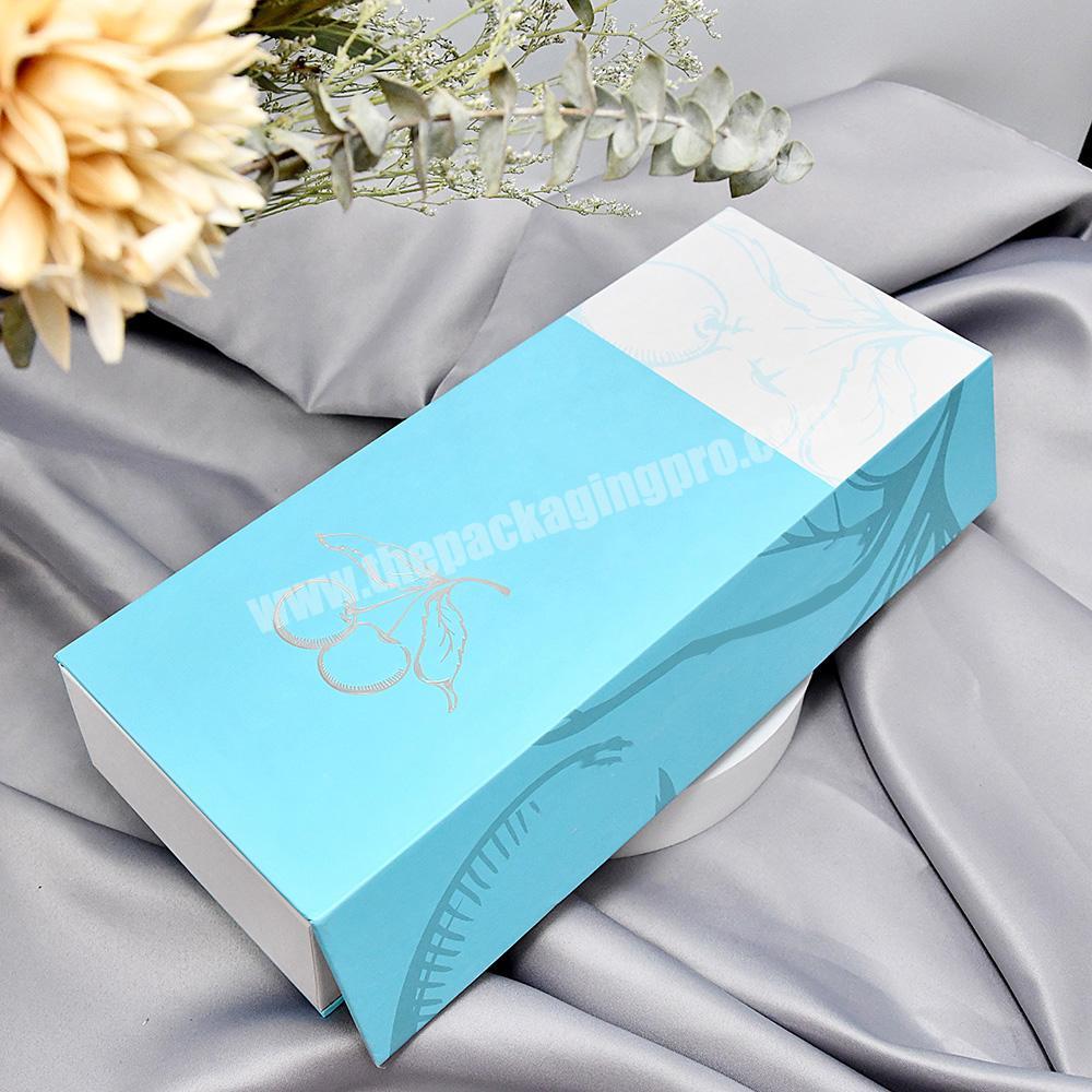 Custom printing  Logo Premium Luxury Cardboard Paper Gift Wig Hair Extension Magnetic Packaging Box