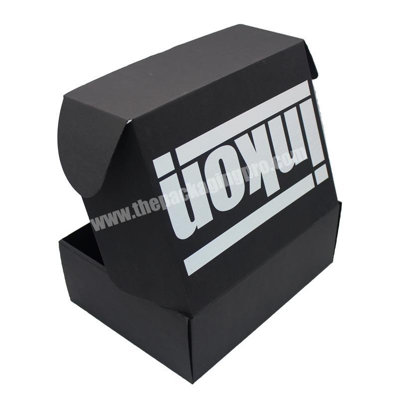 Custom wholesale shoe box clothing packaging mailer boxes with logo