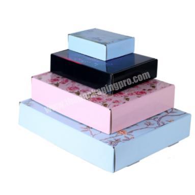 Customise Lovely Appearance Packaging Products Gift Craft Clothing Paper Boxes Printing Logo