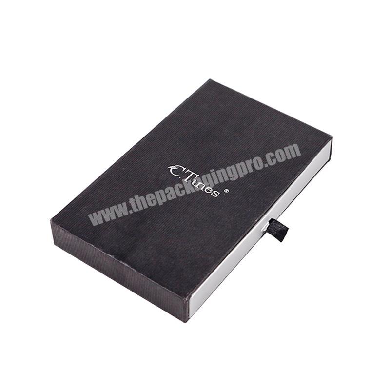 Customized Gift High quality Luxury Handmade Paper Drawer Style paperboard box with drawersliding draw