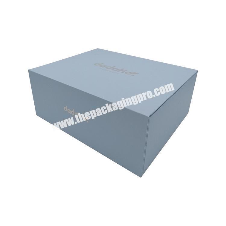 Customized High Quality Packaging Coated Paper Magnetic Mailer Shipping Foldable  Gift Box