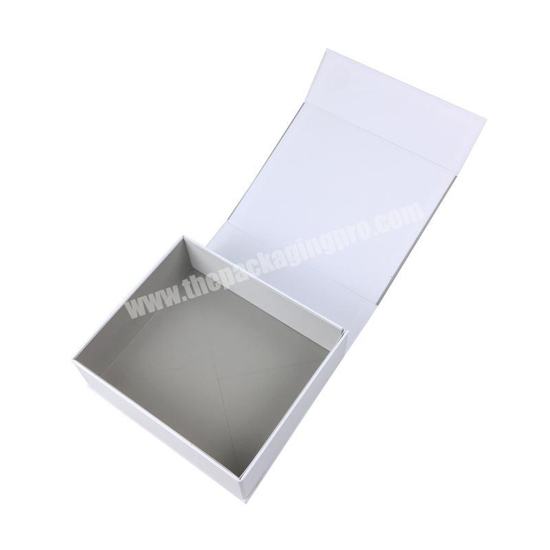 Customized Paper Cardboard Magnetic Foldable Folding Gift Box Packaging Garment Apparel Clothing Packaging Boxes