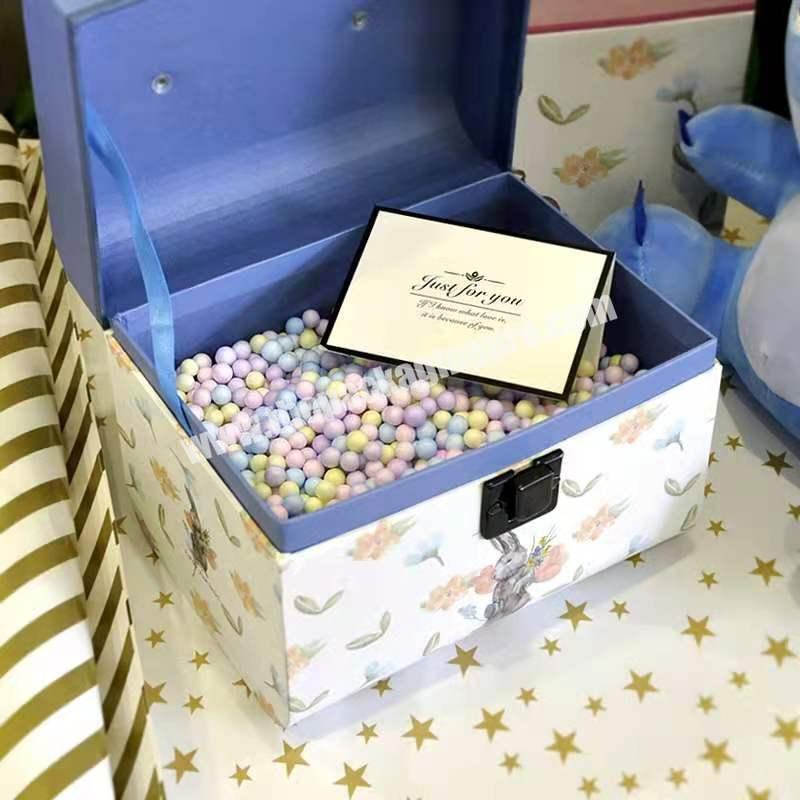 custom Customized Surprise Gift Box Treasure Package Box Elegant Paper Packaging Boxes 