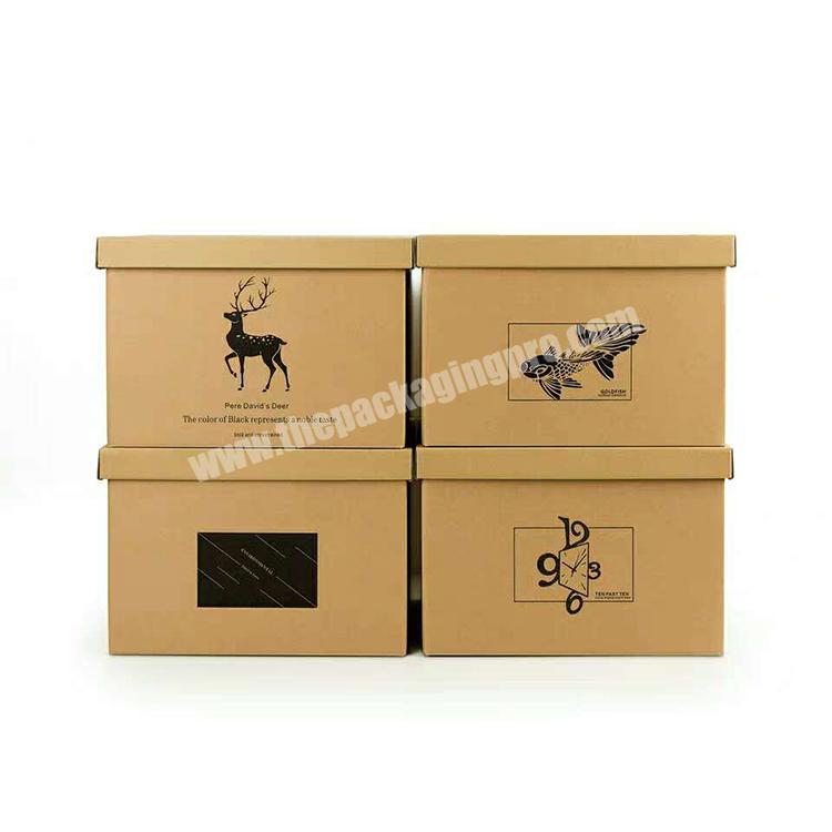 Customized environmental thicken made in china non woven storagebox paper document storage box