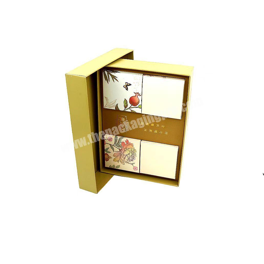 Customized logo high-end heaven and earth cover gift box