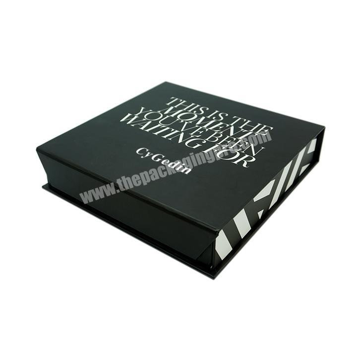Customized logo luxury folding magnetic skin care products lipstick wrapping paper gift box packaging luxury gift box