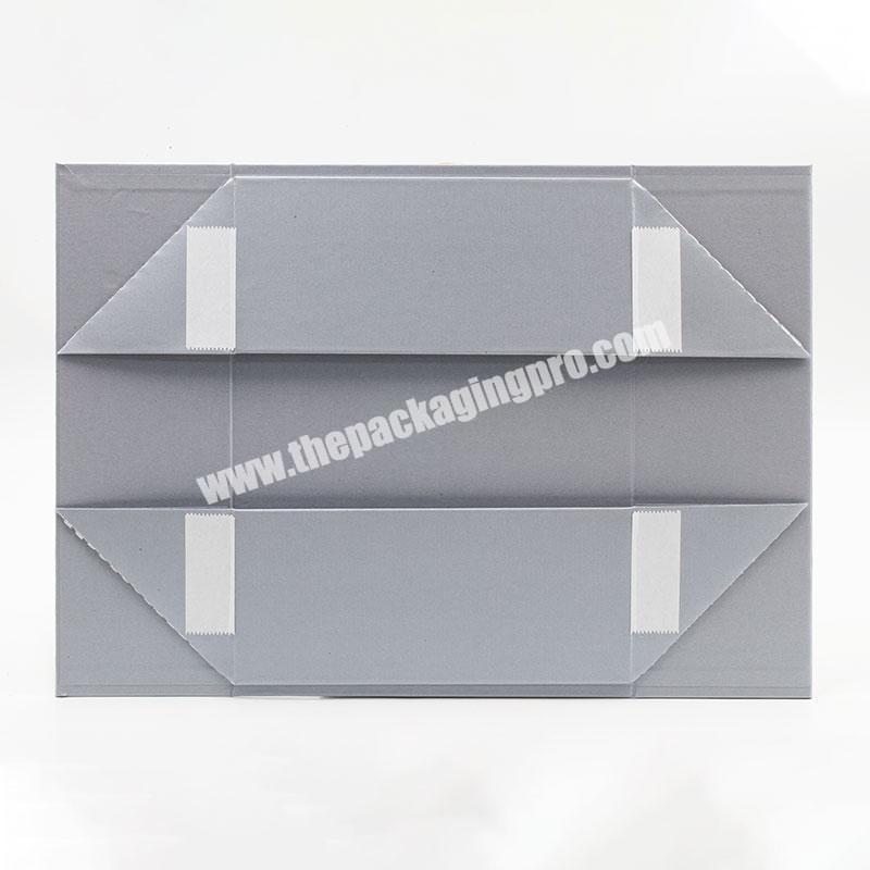 Customized packaging kit products packing magnetic closure lid rigid gifts basket boxes wholesaler
