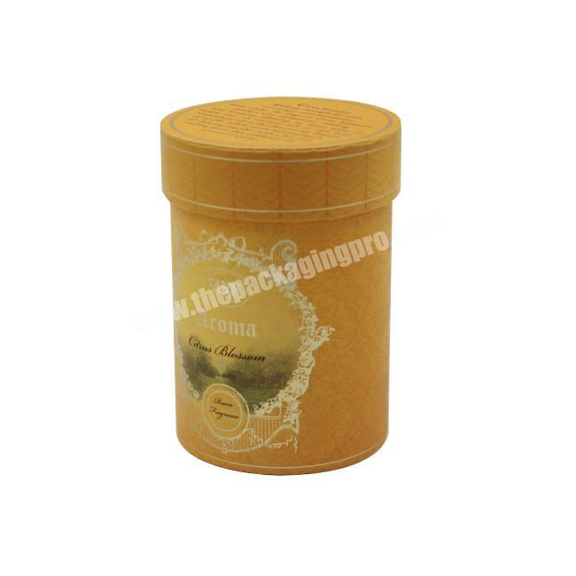 Cylinder Tall Paper Round Box Tube Perfume Gift Packaging Cardboard Box